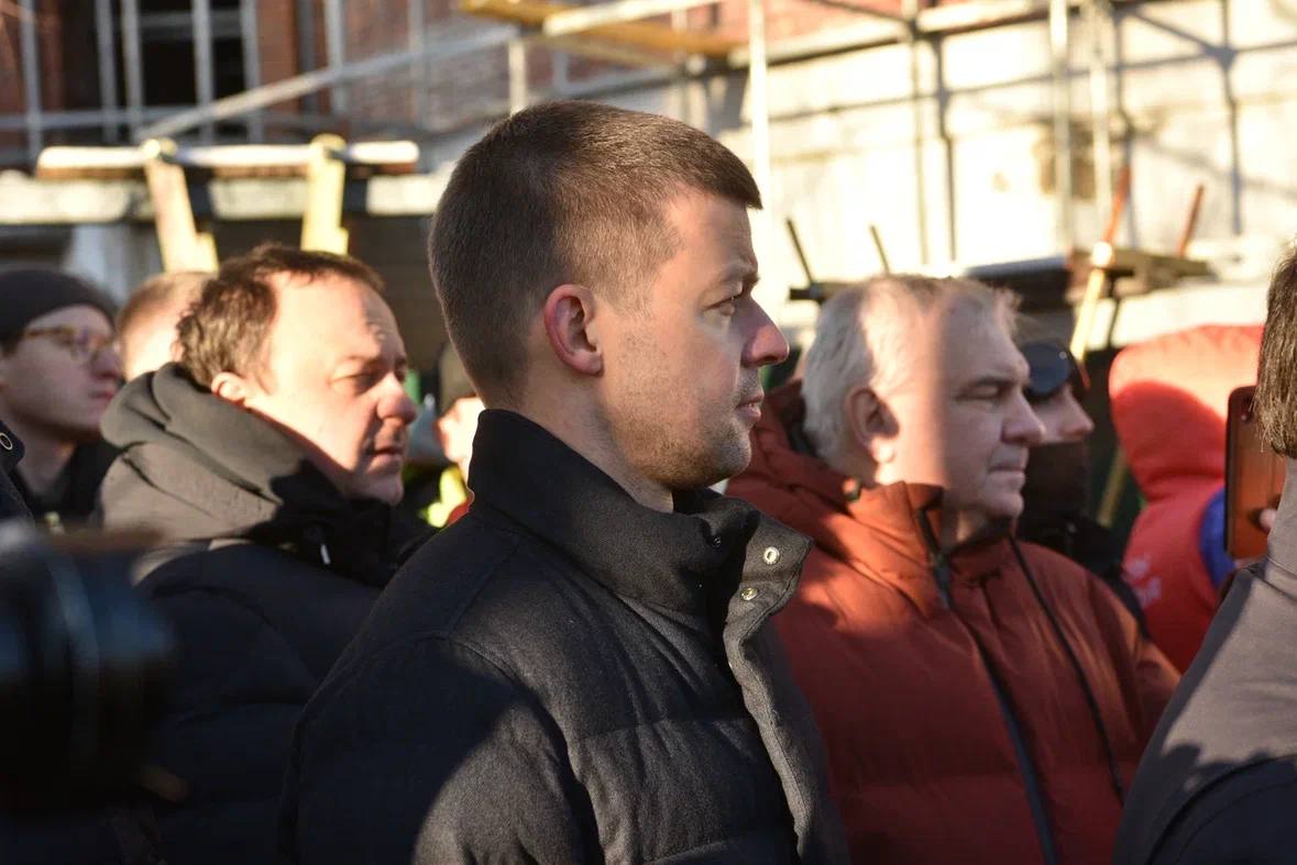 Сергей Юров: Важный этап строительства Кирилло-Мефодиевского храма Сергей Юров: Важный этап строительства Кирилло-Мефодиевского храма