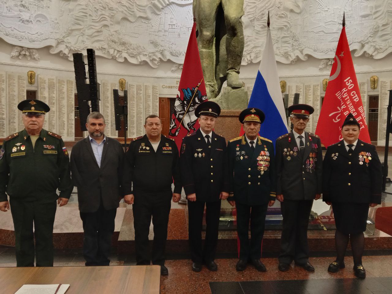 Кадеты из Долгопрудного дали клятву в Музее Победы Кадеты из Долгопрудного дали клятву в Музее Победы