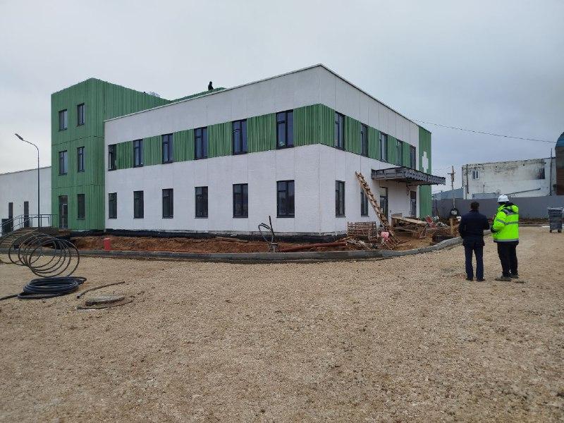 В поселке Михнево завершают строительство подстанции скорой помощи на пять бригад В поселке Михнево завершают строительство подстанции скорой помощи на пять бригад