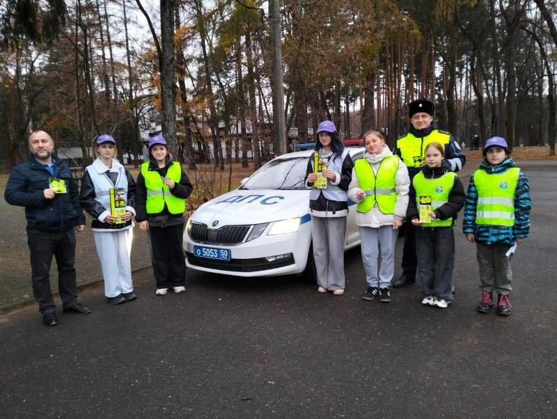 В Богородском округе прошла акция «Засветись!» в рамках социального раунда