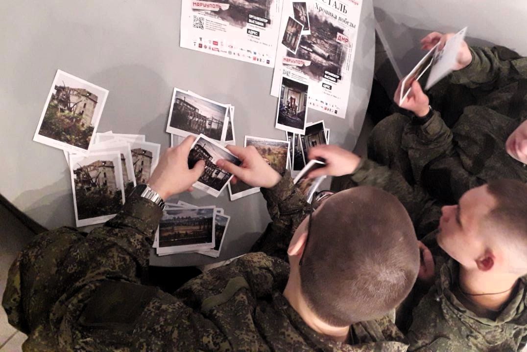 Фоторепортажи из зоны СВО представили на выставке в Мытищах Фоторепортажи из зоны СВО представили на выставке в Мытищах
