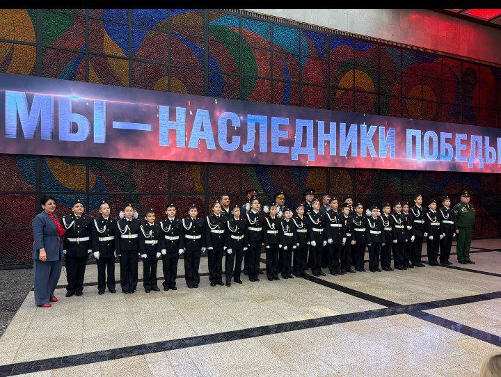 Кадеты из Долгопрудного дали клятву в Музее Победы Кадеты из Долгопрудного дали клятву в Музее Победы