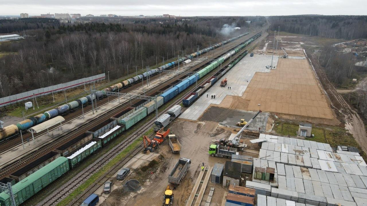 Логистический хаб рядом с деревней Наугольное уже в этом году начнёт принимать грузы Логистический хаб рядом с деревней Наугольное уже в этом году начнёт принимать грузы