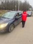 Волонтеры Подмосковья муниципального округа Чехов совместно с сотрудниками ГАИ провели профилактический рейд