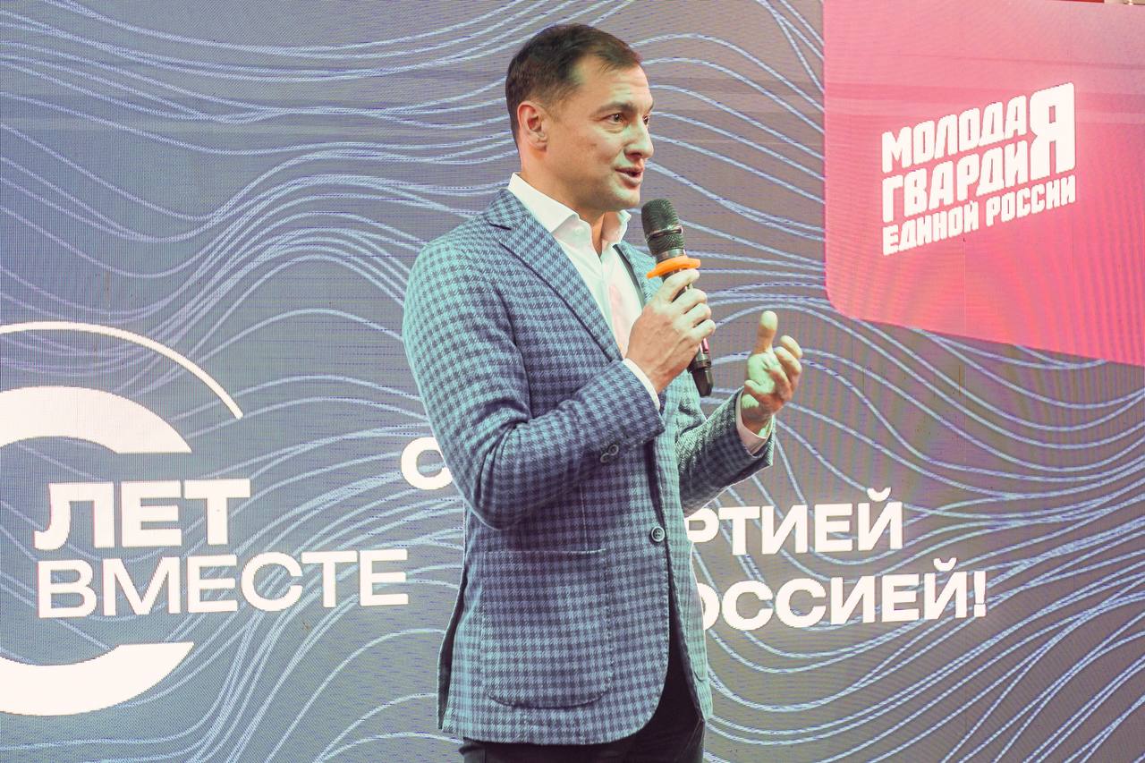 Николай Ханин: МГЕР - 20 лет с партией и с Россией! Николай Ханин: МГЕР - 20 лет с партией и с Россией!