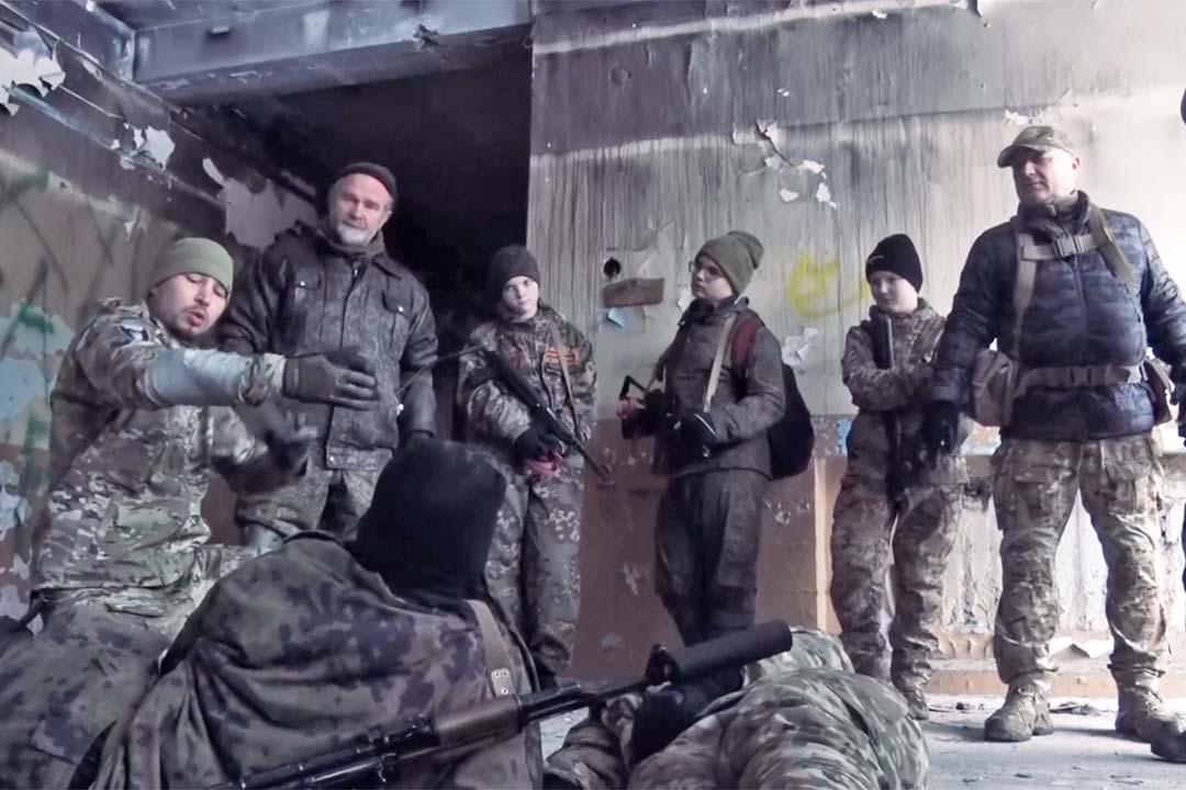 На территории Раменского округа прошел очередной урок начальной военной подготовки