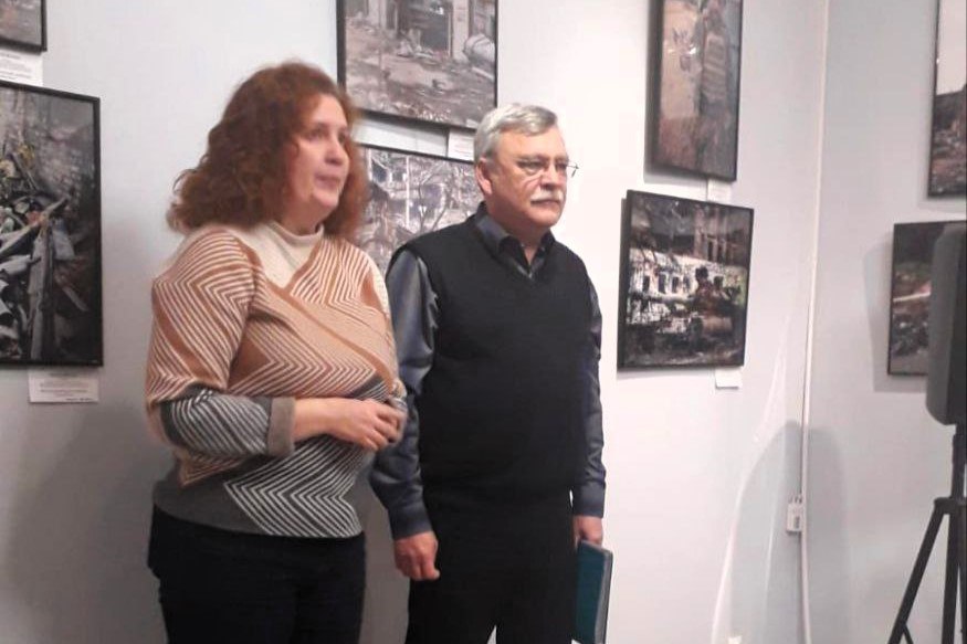 Фоторепортажи из зоны СВО представили на выставке в Мытищах Фоторепортажи из зоны СВО представили на выставке в Мытищах