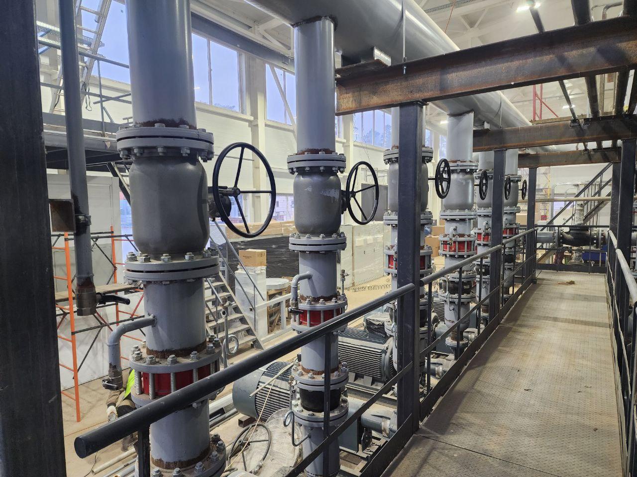 Новая блочномодульная котельная в Менделеево готова на 90% Новая блочномодульная котельная в Менделеево готова на 90%