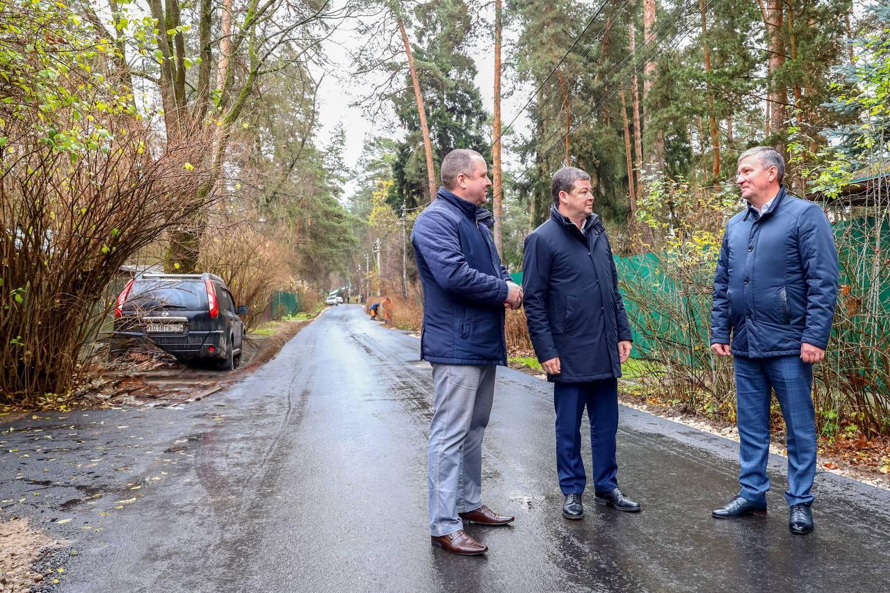 Глава Раменского округа оценил состояние дорог Глава Раменского округа оценил состояние дорог