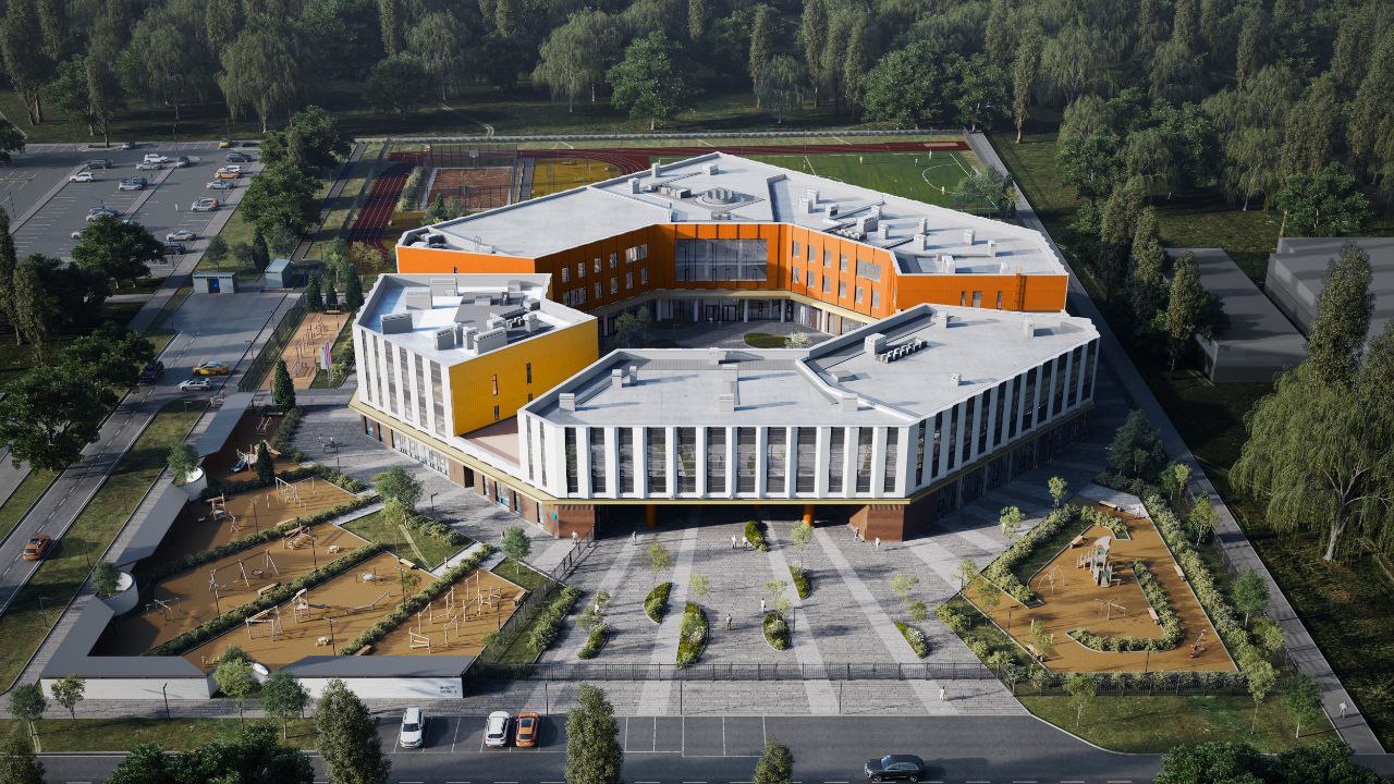 «НАША ШКОЛА». Представляем дипломанта Союза московских архитекторов в номинации «Лучший объект нового строительства» смотра-конкурса с международным участием «НАША ШКОЛА». Воспитательно-образовательный комплекс, включающий...