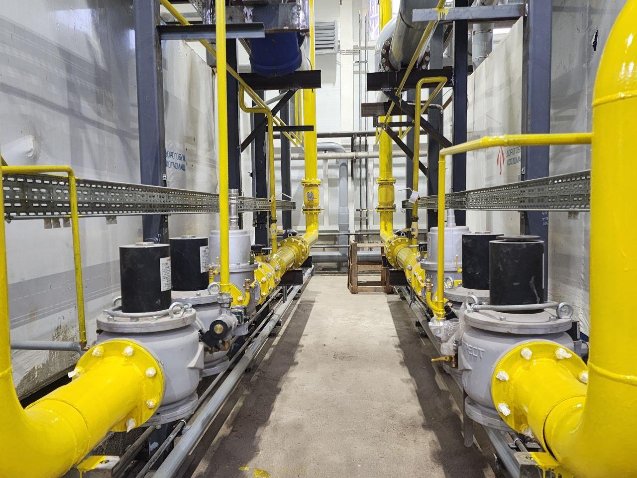 Новая блочномодульная котельная в Менделеево готова на 90% Новая блочномодульная котельная в Менделеево готова на 90%