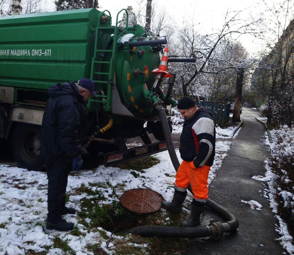 Продолжаем держать вас в курсе работы коммунальных служб округа Пушкинский