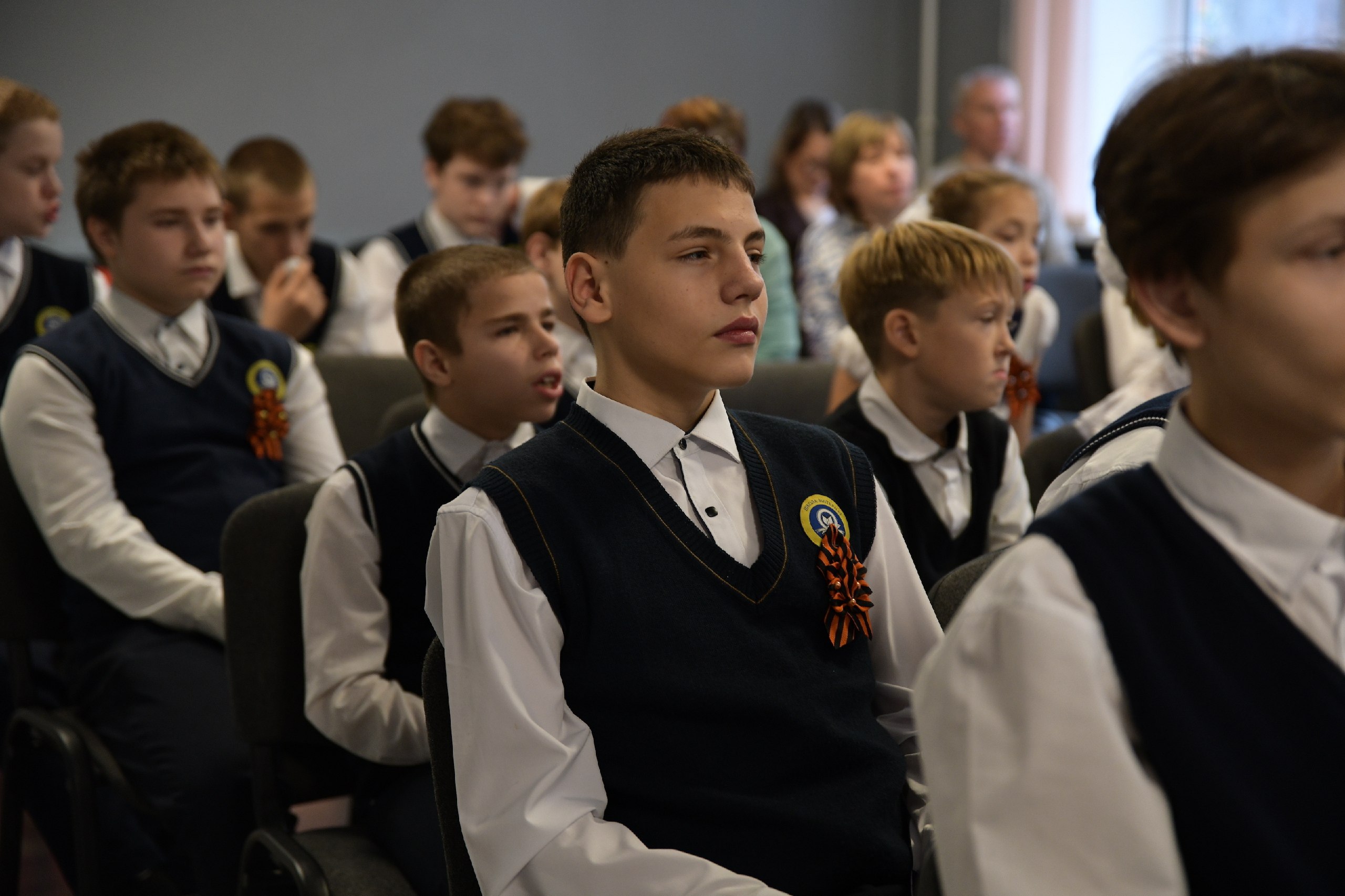 В Яхромской школе открыли «Парту Героя» в честь земляка, погибшего на СВО В Яхромской школе открыли «Парту Героя» в честь земляка, погибшего на СВО