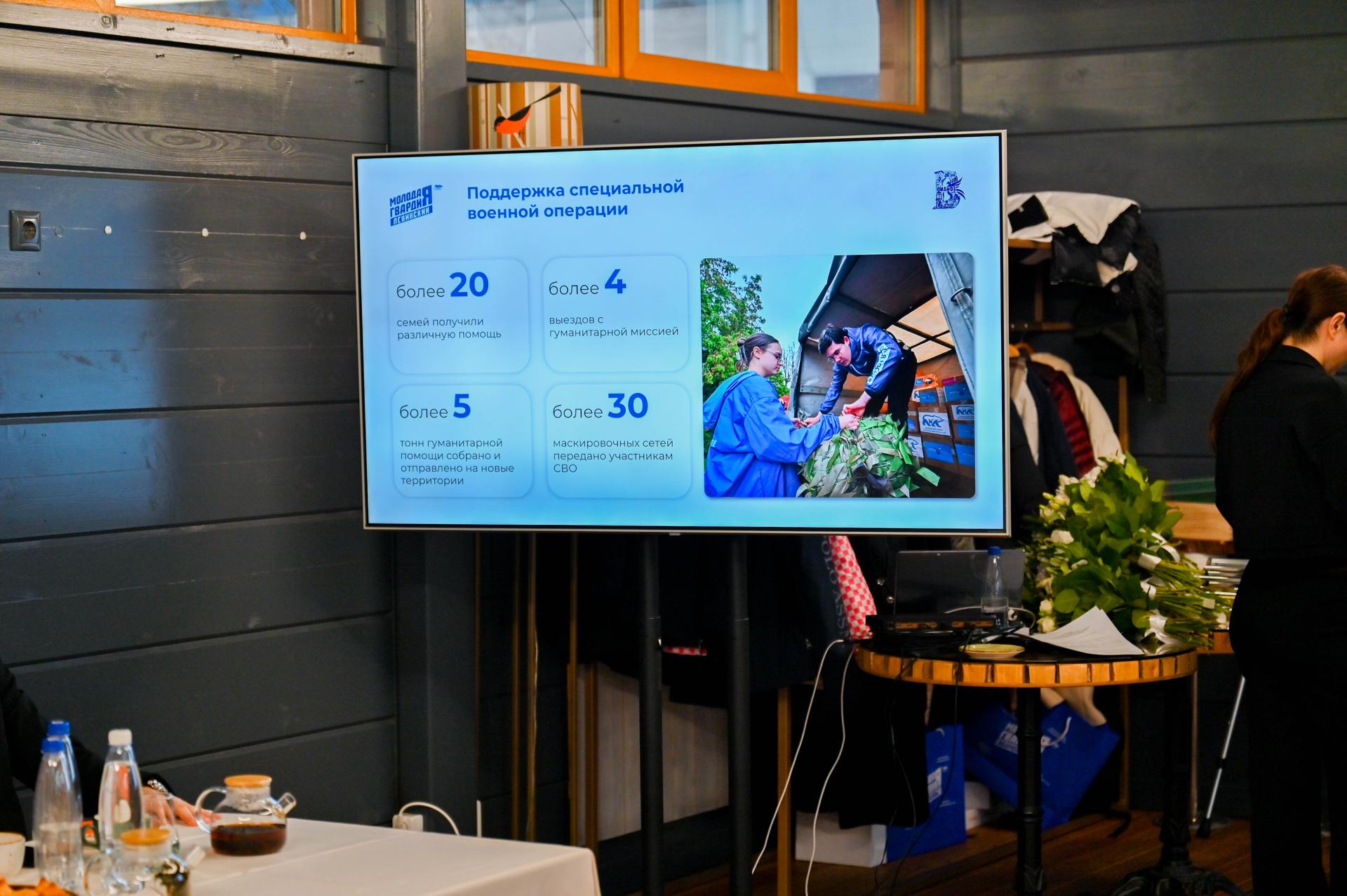 В преддверии 20-й годовщины со дня основания Всероссийской общественной организации «Молодая гвардия Единой России» в Ленинском городском округе состоялось мероприятие, где были подведены итоги деятельности организации за... В преддверии 20-й годовщины со дня основания Всероссийской общественной организации «Молодая гвардия Единой России» в Ленинском городском округе состоялось мероприятие, где были подведены итоги деятельности организации за...