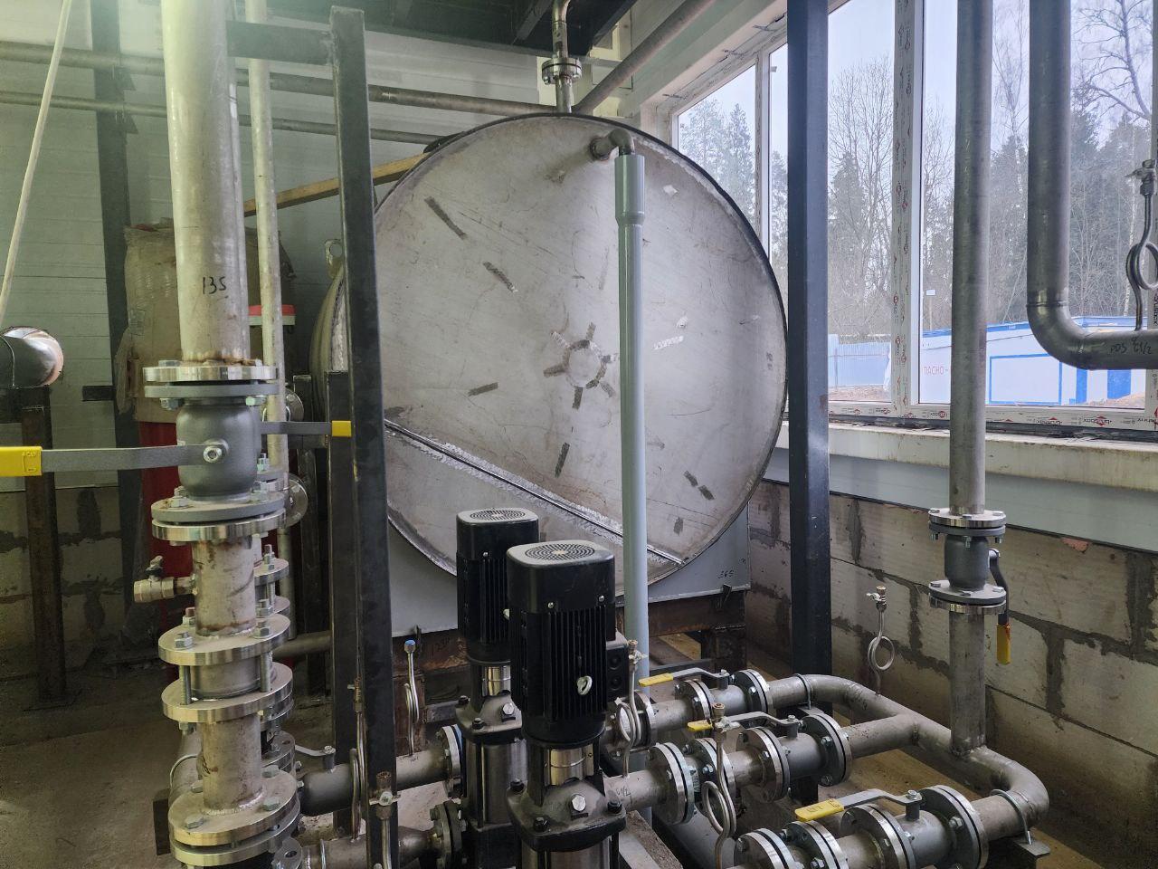 Новая блочномодульная котельная в Менделеево готова на 90% Новая блочномодульная котельная в Менделеево готова на 90%