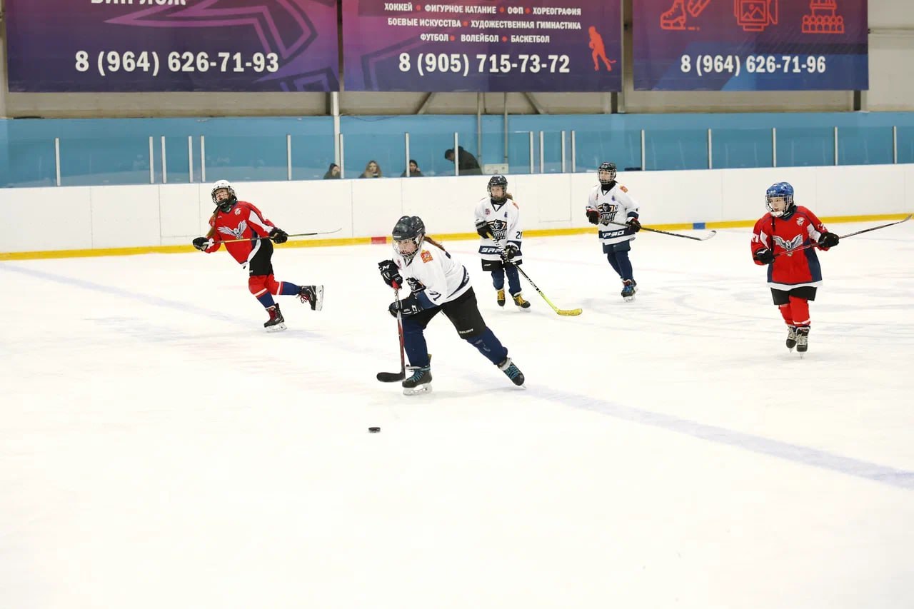 В Мытищах состоялся турнир по хоккею среди девичьих команд