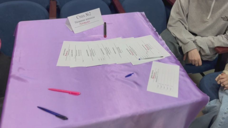 В ДК «Дементьевский» отметили 20-летие «Молодой Гвардии Единой России» интеллектуальной игрой «Вместе мы – Россия!»