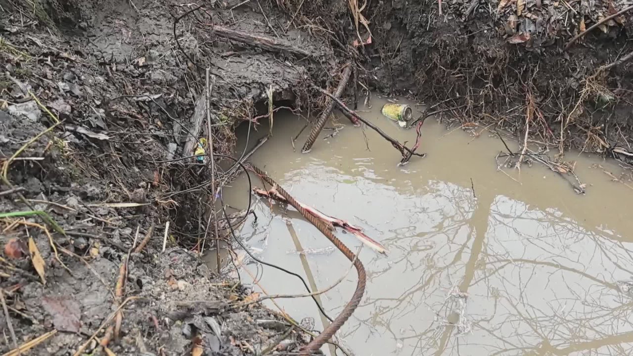 Ликвидация подтопления территории в п.Новые дома