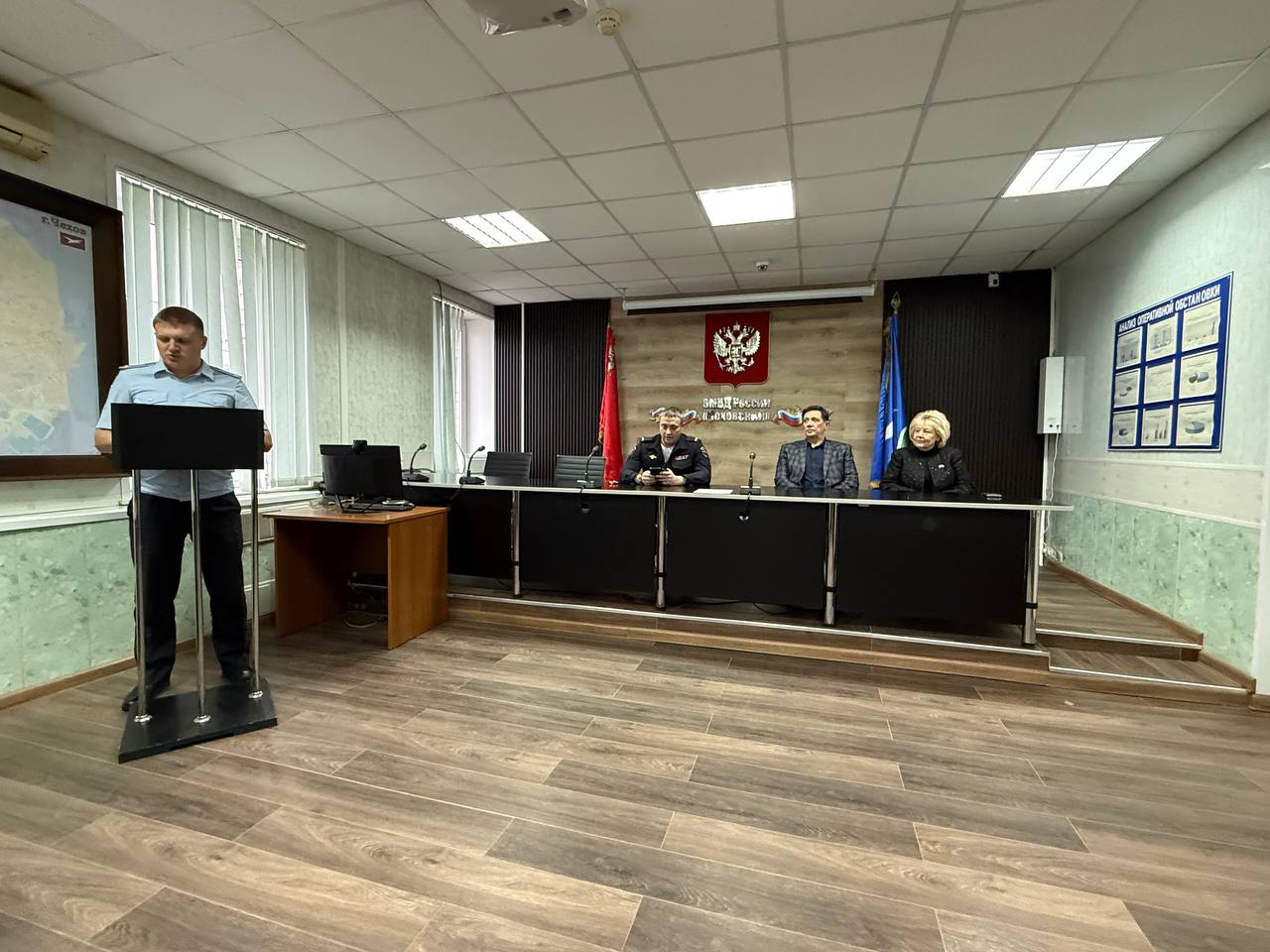 17 ноября 2025 года в ОМВД «Чеховский» прошёл праздник, посвящённый Дню участковых уполномоченных полиции 17 ноября 2025 года в ОМВД «Чеховский» прошёл праздник, посвящённый Дню участковых уполномоченных полиции