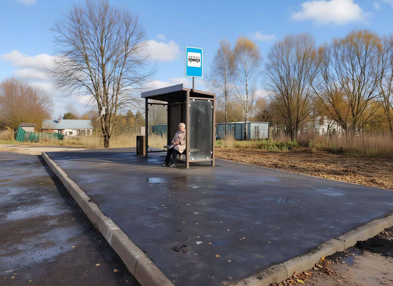 В городском округе Серпухов продолжается модернизация дорожной инфраструктуры в сельских населенных пунктах