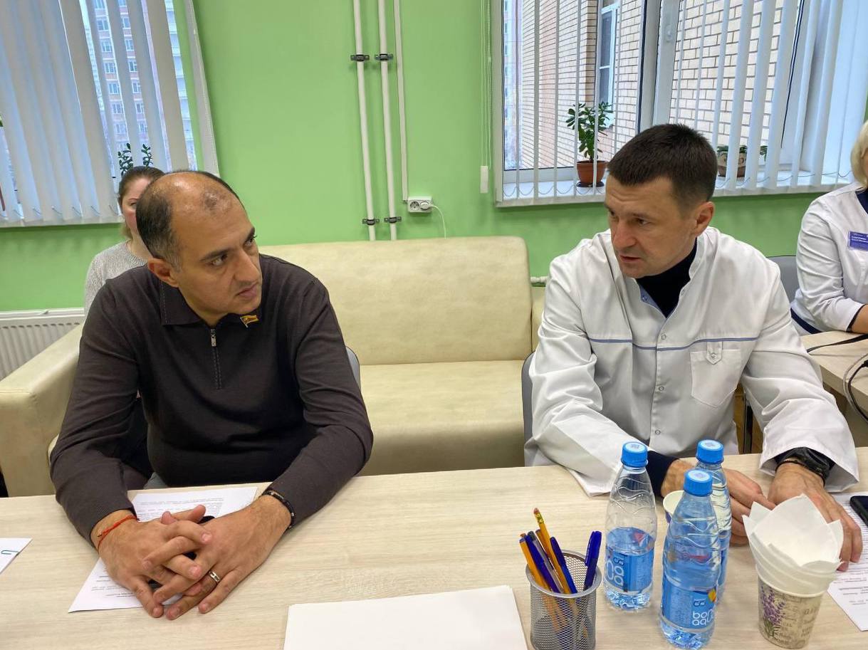 Министр здравоохранения Московской области познакомился с работой Подольской областной клинической больницы Министр здравоохранения Московской области познакомился с работой Подольской областной клинической больницы