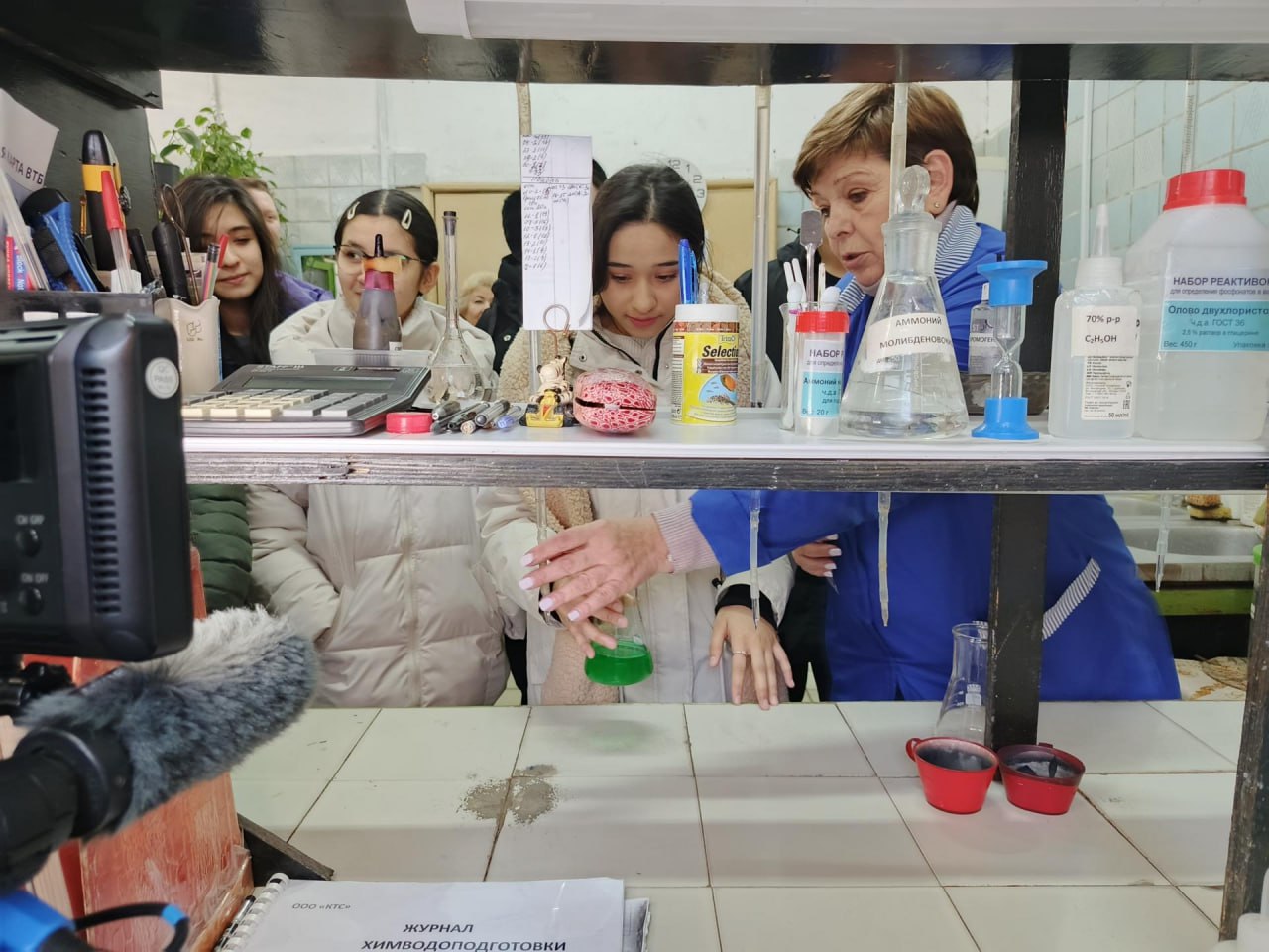 Учащиеся 9-го класса из Центра образования № 25 в г. Старая Купавна побывали с экскурсией на местной котельной