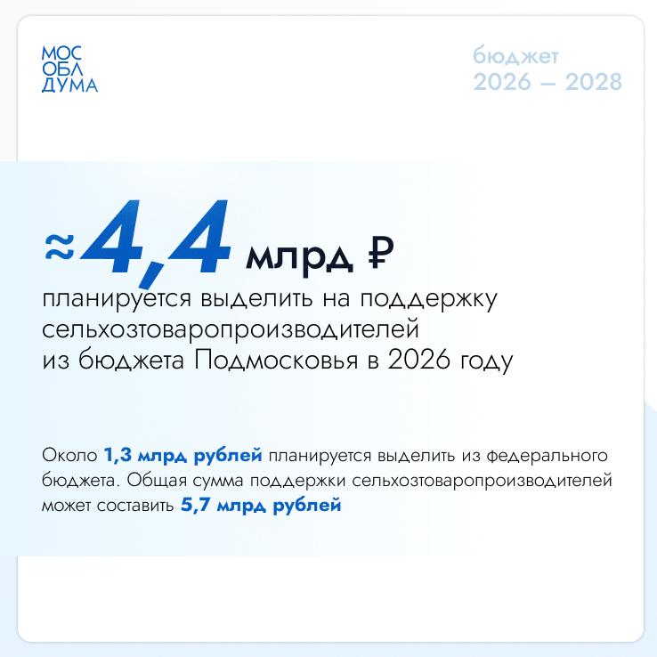 В Московской области порядка 1,5 тысячи сельхозтоваропроизводителей и около 800 крестьянско-фермерских хозяйств