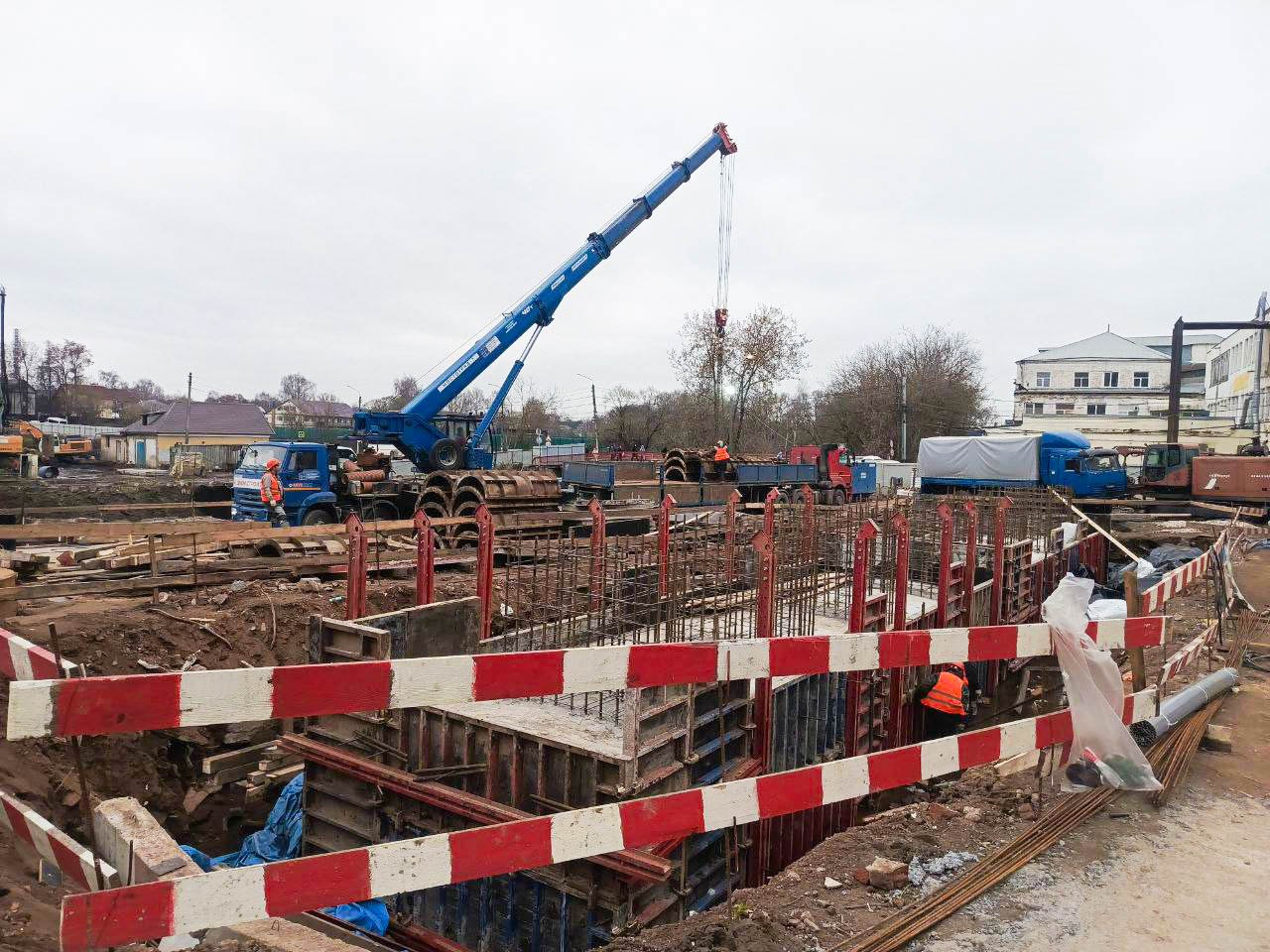 Новый мост в Пироговском: строительство в Мытищах набирает обороты Новый мост в Пироговском: строительство в Мытищах набирает обороты