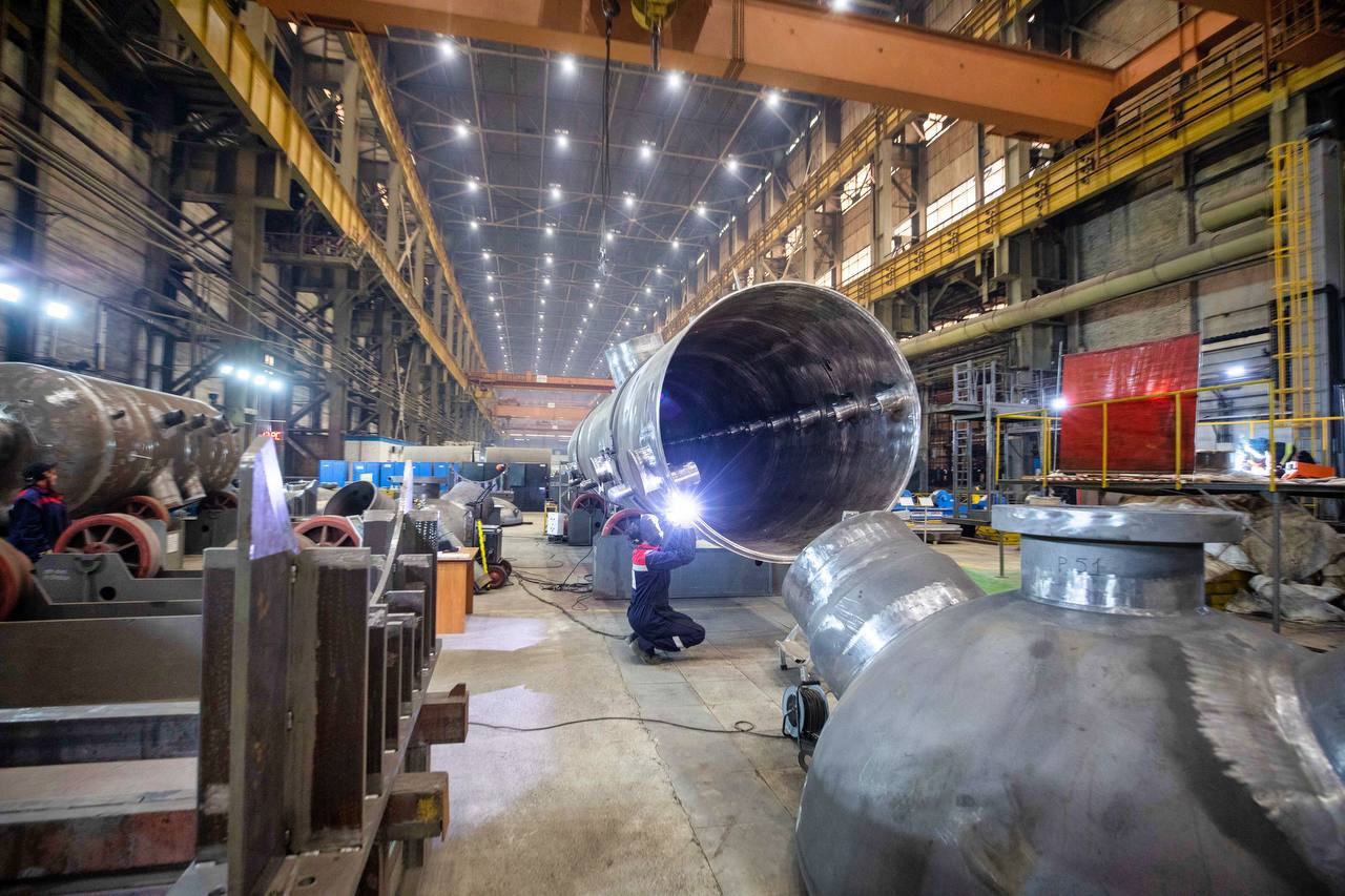 «ЗиОПодольск» изготовил и отгрузил комплект барботеров для строящейся в Египте четырёхблочной АЭС «ЭльДабаа»