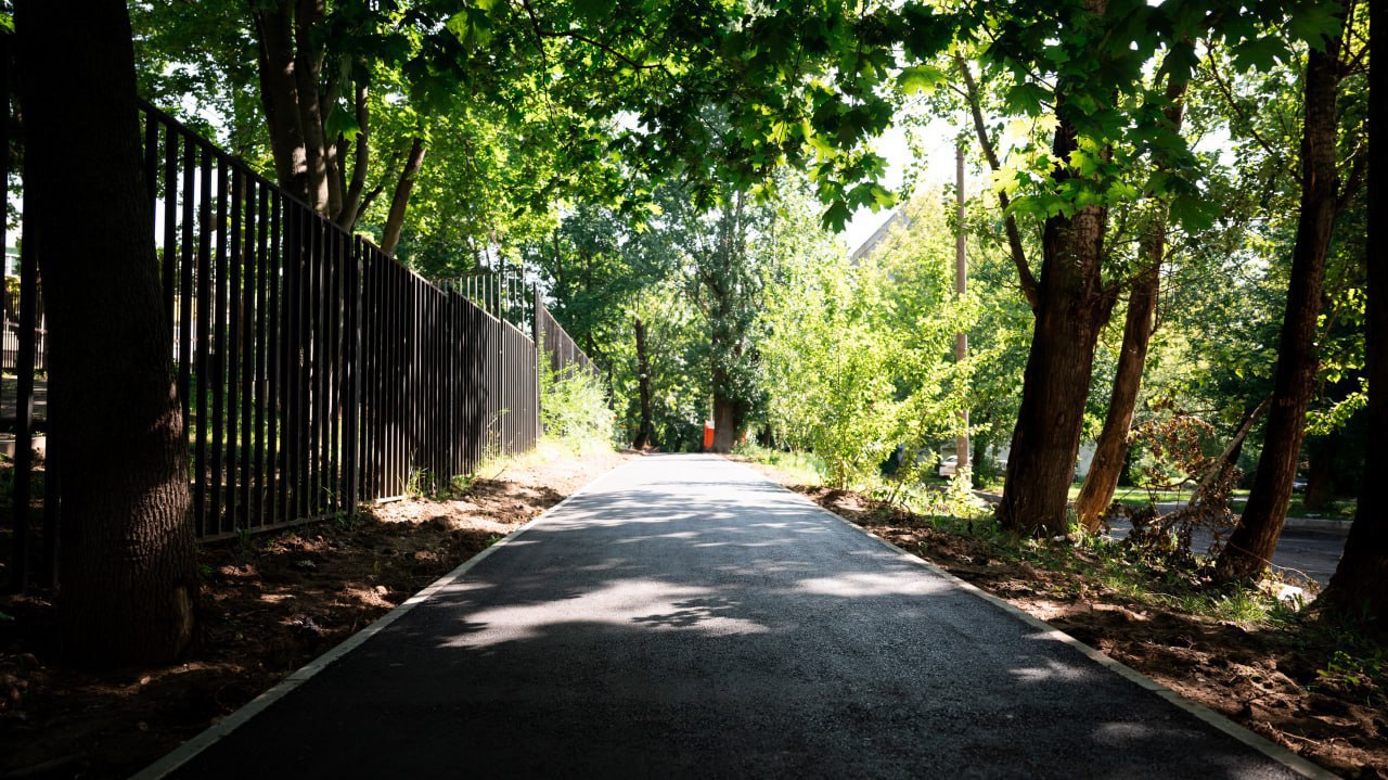 23 тротуара построили в Люберцах с начала года 23 тротуара построили в Люберцах с начала года