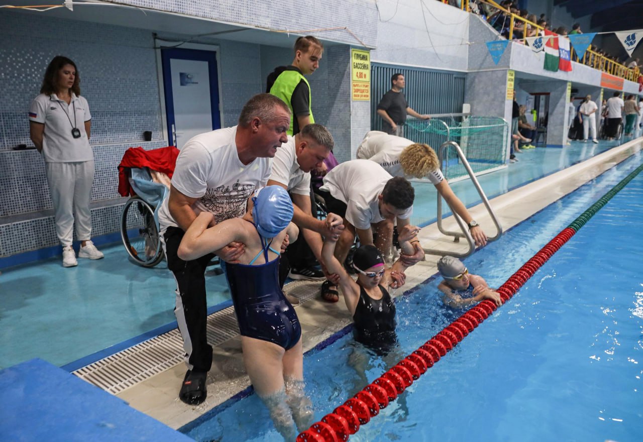 Раменское принимает первенство России по плаванию среди спортсменов с поражением опорно-двигательного аппарата Раменское принимает первенство России по плаванию среди спортсменов с поражением опорно-двигательного аппарата
