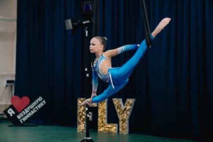 В Домодедово прошёл четвёртый фестиваль воздушной гимнастики