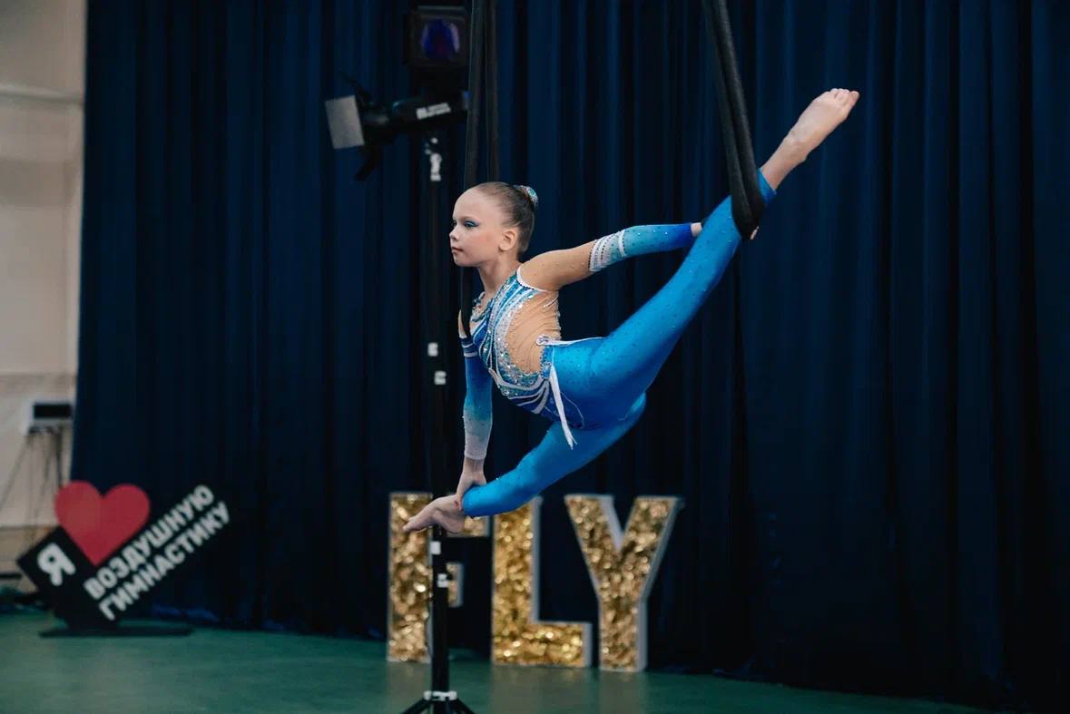 В Домодедово прошёл четвёртый фестиваль воздушной гимнастики