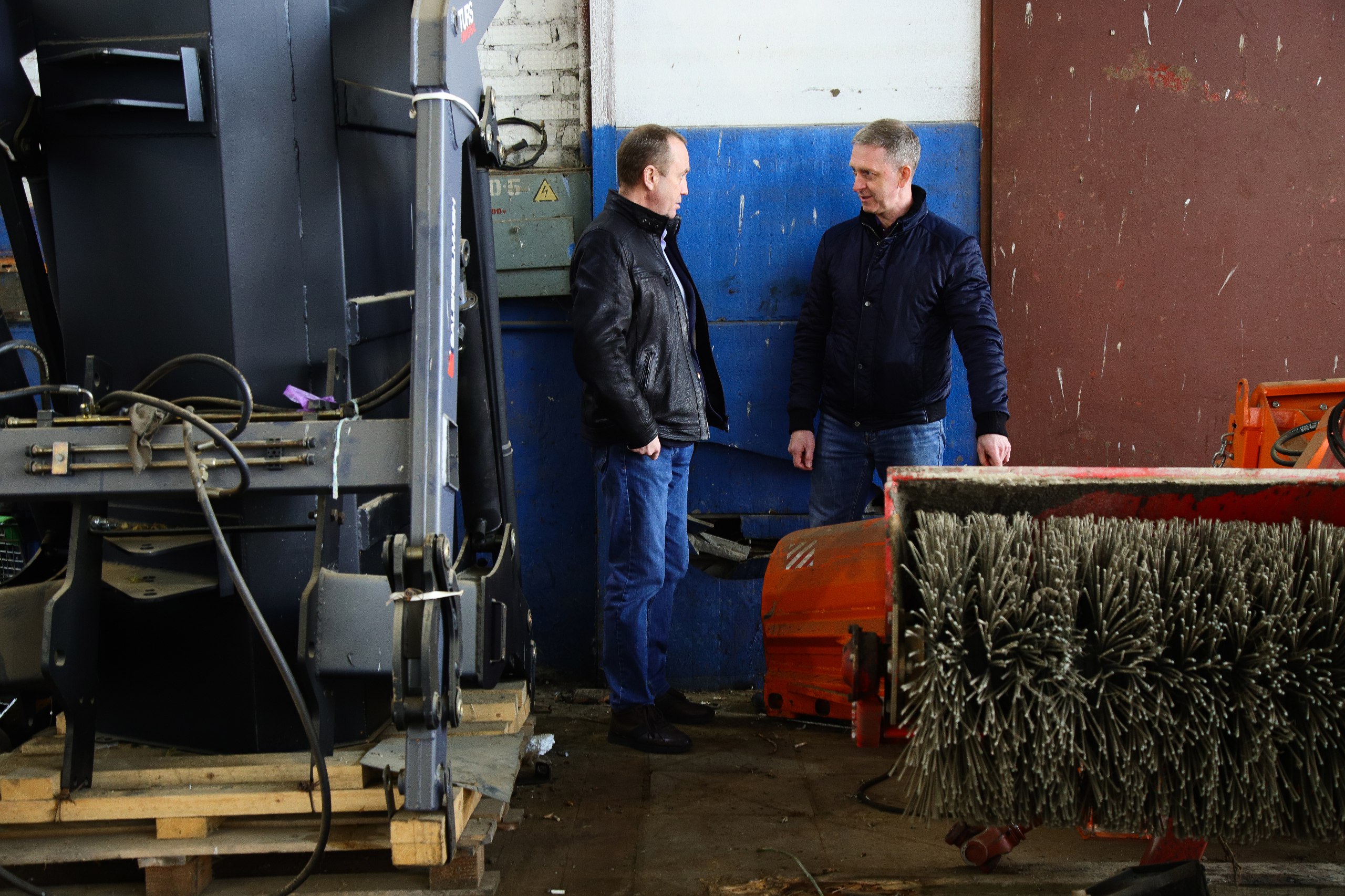 Алексей Малкин: Проверил готовность МБУ «Благоустройство и озеленение» к зимнему сезону Алексей Малкин: Проверил готовность МБУ «Благоустройство и озеленение» к зимнему сезону