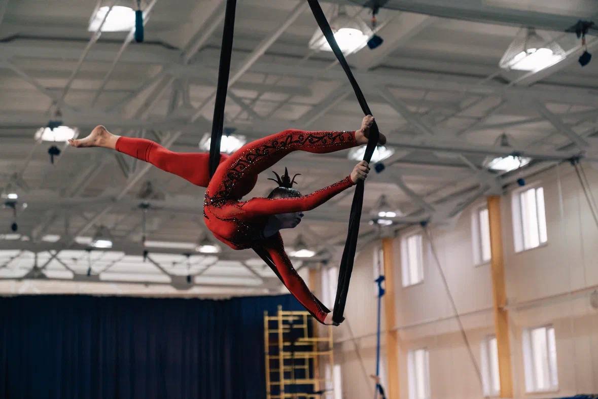 В Домодедово прошёл четвёртый фестиваль воздушной гимнастики В Домодедово прошёл четвёртый фестиваль воздушной гимнастики