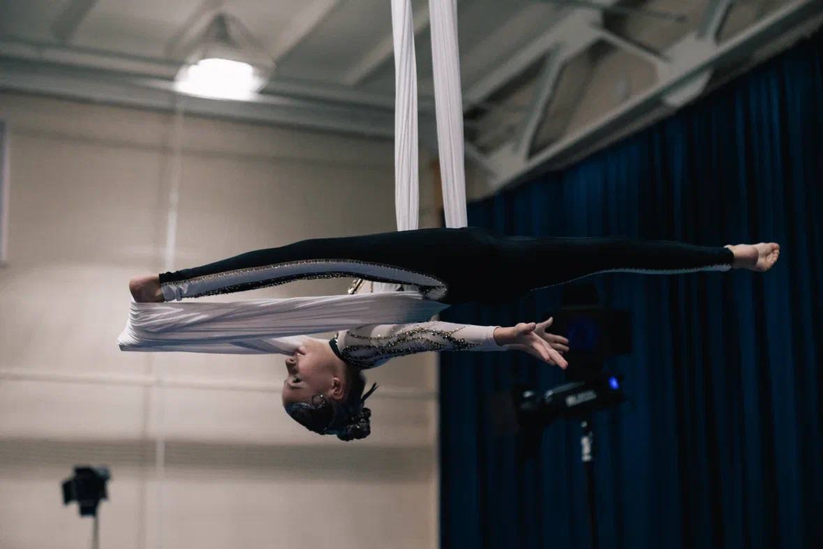 В Домодедово прошёл четвёртый фестиваль воздушной гимнастики В Домодедово прошёл четвёртый фестиваль воздушной гимнастики