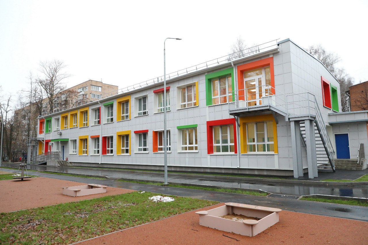 В Долгопрудном завершился капремонт детсада №22