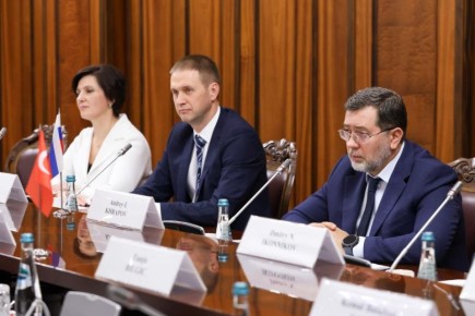 Заместитель Министра внутренних дел Российской Федерации генерал-полковник полиции Андрей Храпов провел встречу с делегацией Турецкой Республики