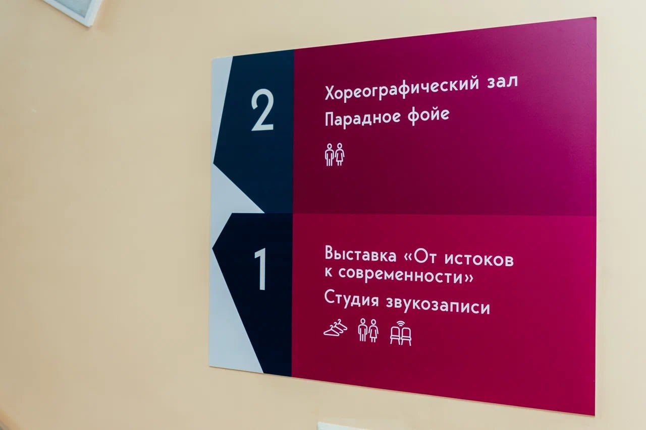 Во Дворце культуры «Коломна» улучшили навигацию для посетителей Во Дворце культуры «Коломна» улучшили навигацию для посетителей