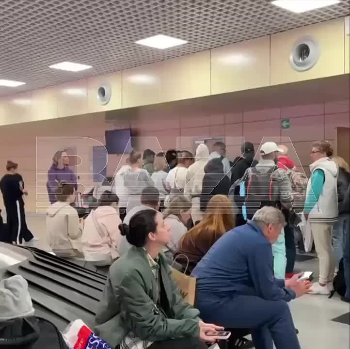 Больше 300 пассажиров несколько часов ждут свой багаж в аэропорту Домодедово — как минимум три рейса прилетели в столицу без чемоданов