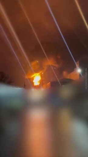 Трансофрматоры загорелись на Шатурской ГРЭС в Подмосковье после атаки украинских БПЛА