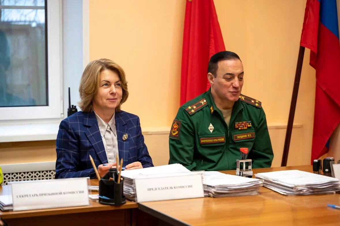 В Домодедово продолжается призывная кампания