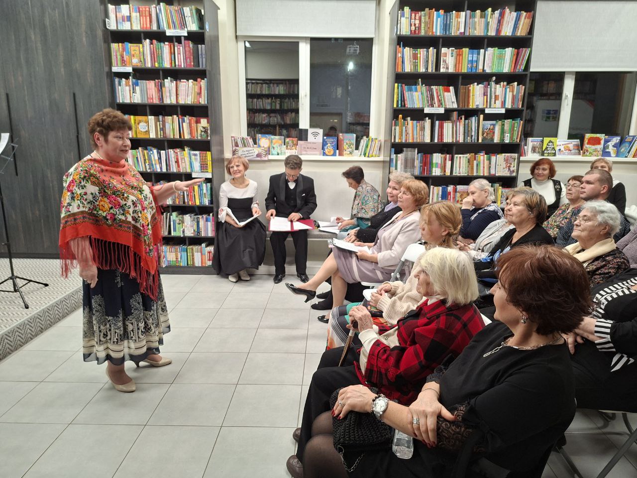 Есенинский вечер прошёл в чеховской библиотеке Есенинский вечер прошёл в чеховской библиотеке