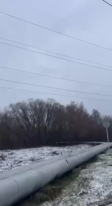 Сбитие вражеского дрона в Подмосковье