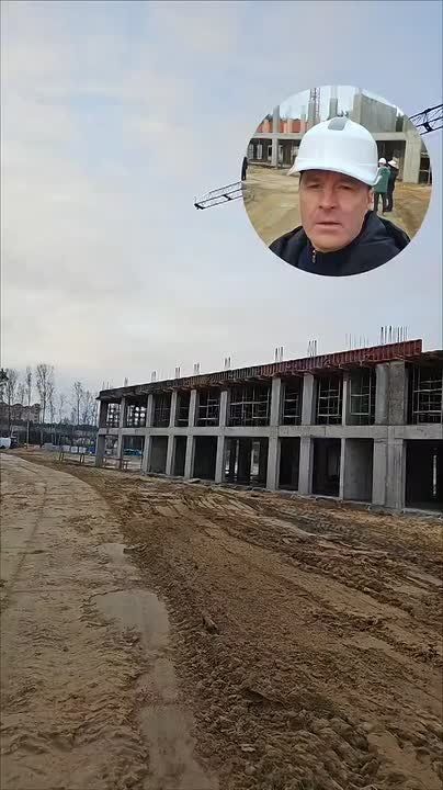 Владимир Волков: Современный воспитательно-образовательный комплекс в составе школы на 1500 мест и детсада на 200 мест строим в Октябрьском (ул