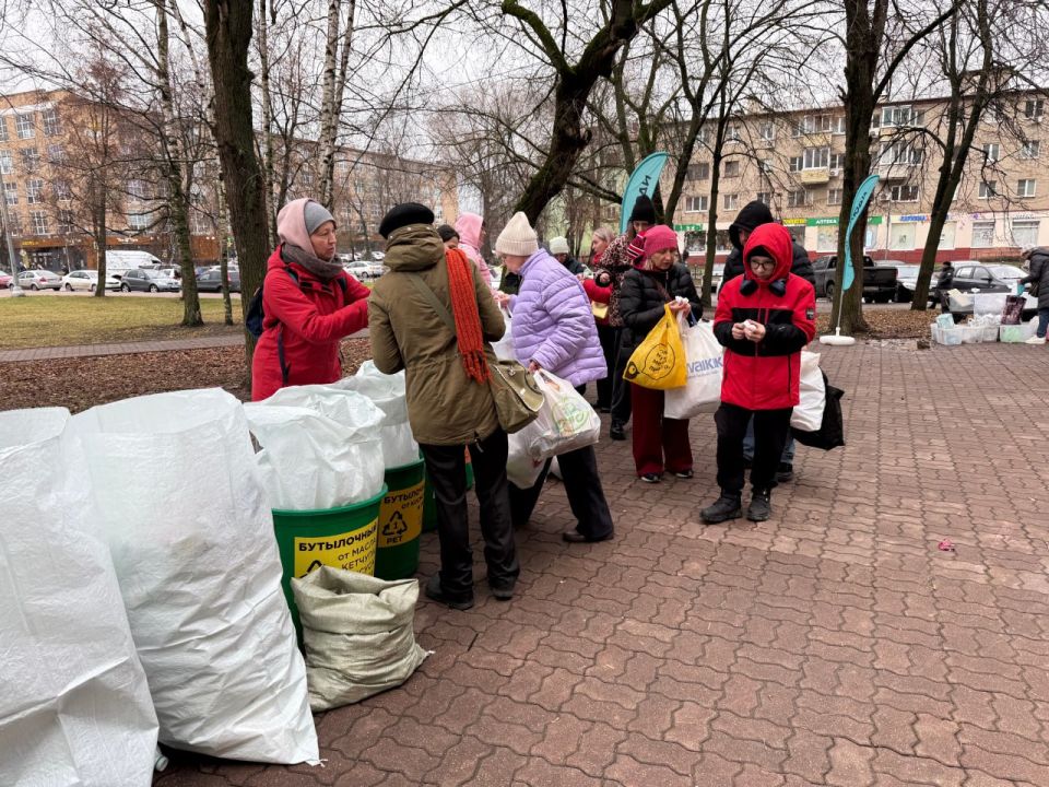 В Электростали прошла экологическая акция «РазДельный Сбор»