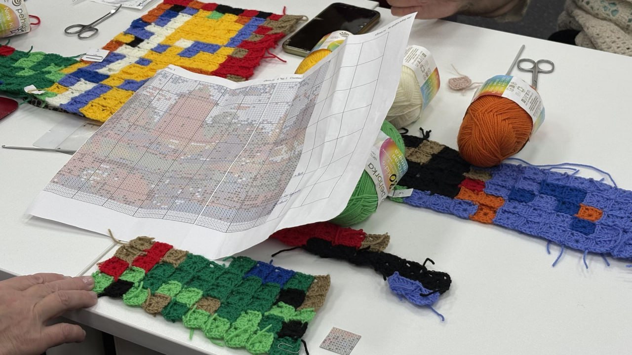 Уникальную панораму Коломны свяжут вручную к 850-летию города Уникальную панораму Коломны свяжут вручную к 850-летию города