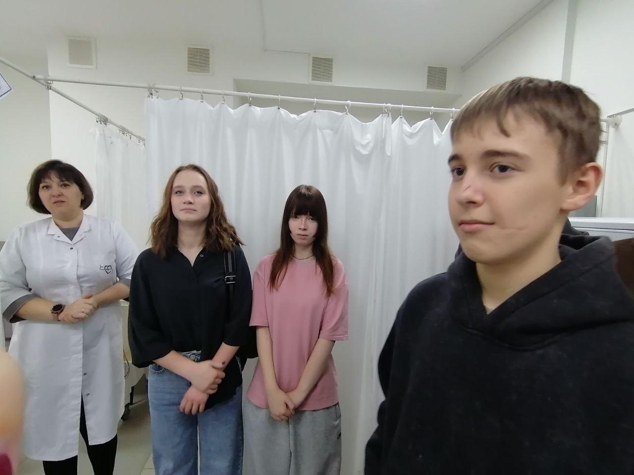 Профориентационная экскурсия в детскую поликлинику! Профориентационная экскурсия в детскую поликлинику!