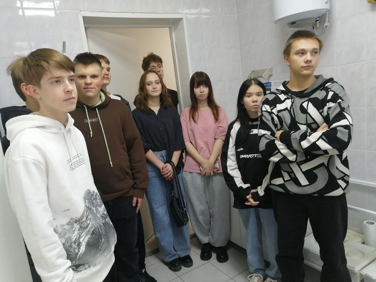 Профориентационная экскурсия в детскую поликлинику! Профориентационная экскурсия в детскую поликлинику!