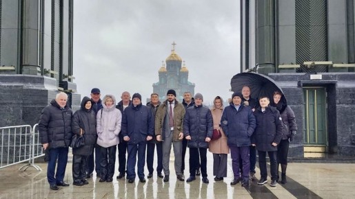 Представители филиалов «Росавтотранса» посетили музейно-храмовый комплекс парка «Патриот» в Подмосковье